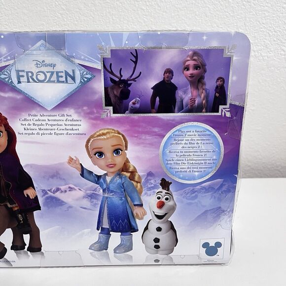 Disney Frozen II Petite Adventure 6" Dolls Gift Set Anna Elsa Olaf Kristoff NEW - Picture 11 of 16